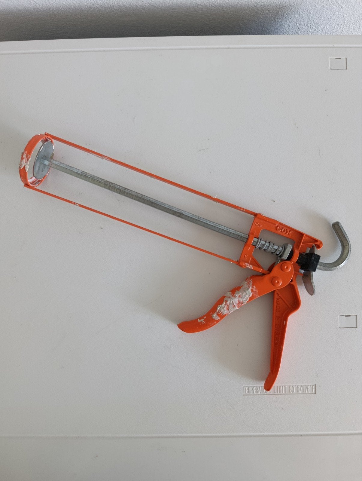 Cox kitspuit - Oranje, Ophalen of Verzenden, Gebruikt, Kitspuit, Overige merken