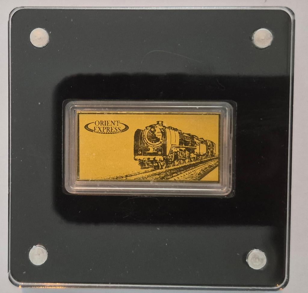 Goudbaar Orient Express 9.999 goud, Ophalen, Goud