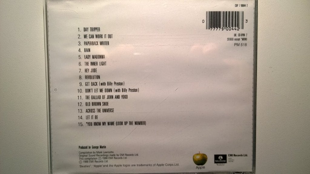 The Beatles - Past Masters Volume Two, Ophalen of Verzenden, Zo goed als nieuw, Pop, Album