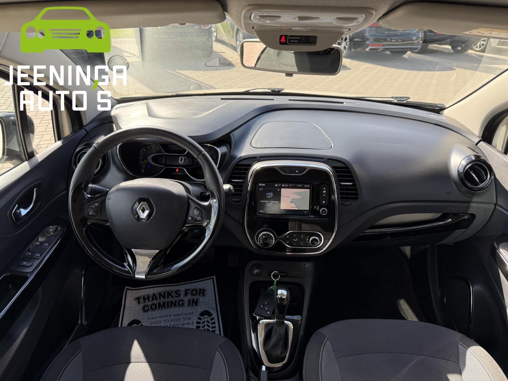 Renault Captur TCe 120 EDC Dynamique|TwoTone|Clima|Navi|Trek, Euro 5, Zwart, 4 cilinders, Beige