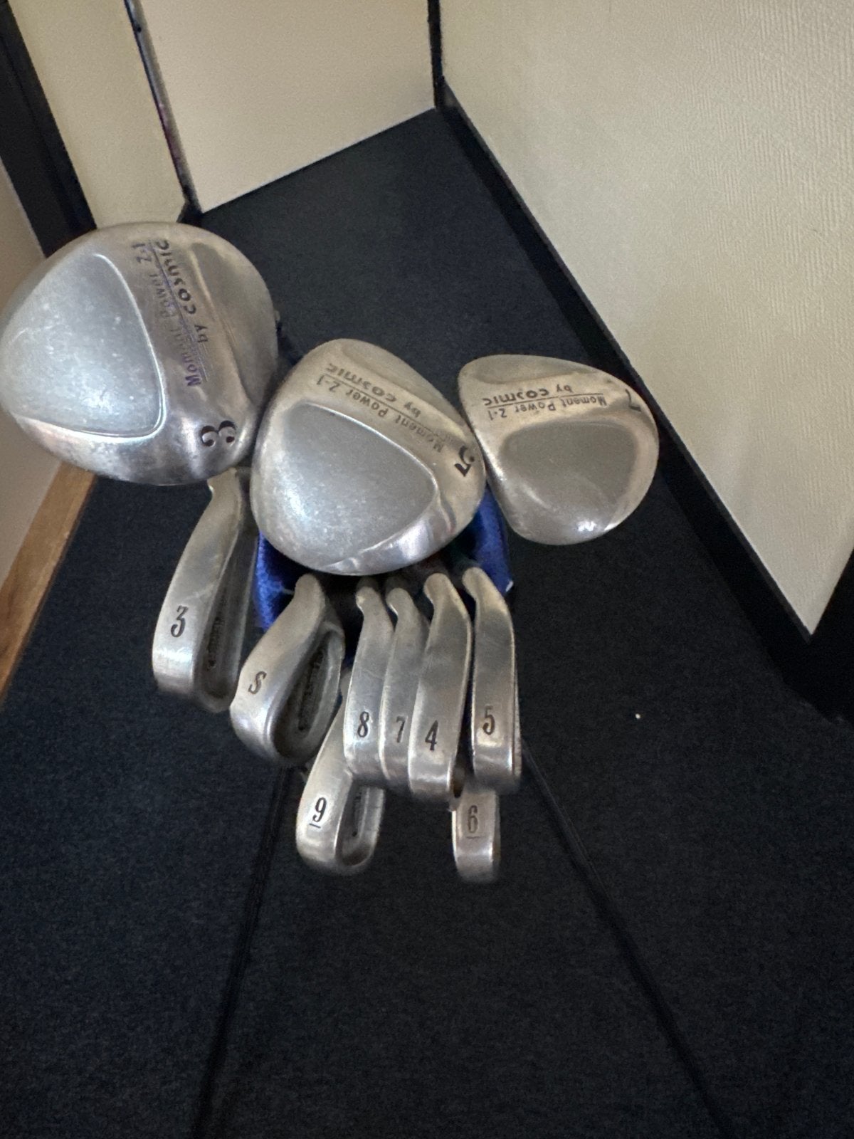 Volwaardige dames graphite golfset met draagtas, Ophalen of Verzenden, Gebruikt, Set, Overige merken