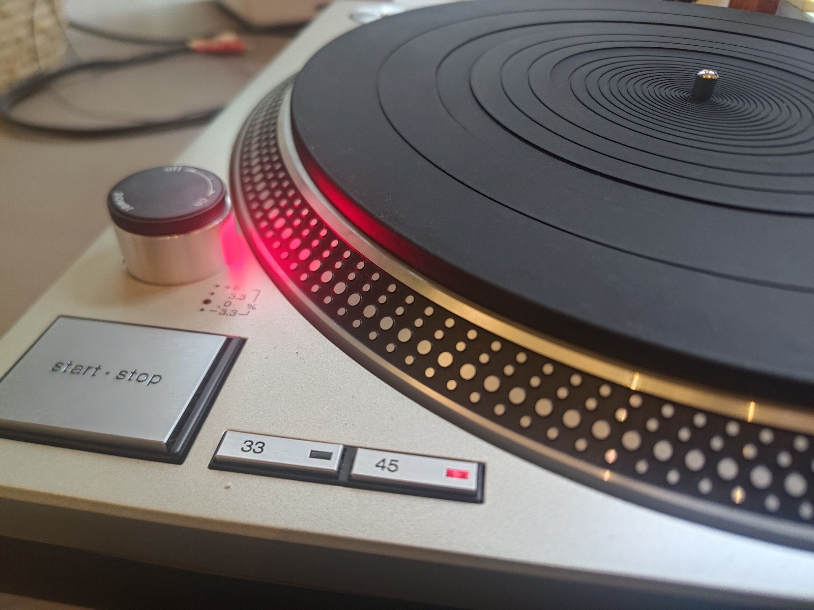 Technics SL1200 MKII Platenspeler - Zo goed als nieuw, Ophalen, Pitch-regelaar, Zo goed als nieuw, Platenspeler