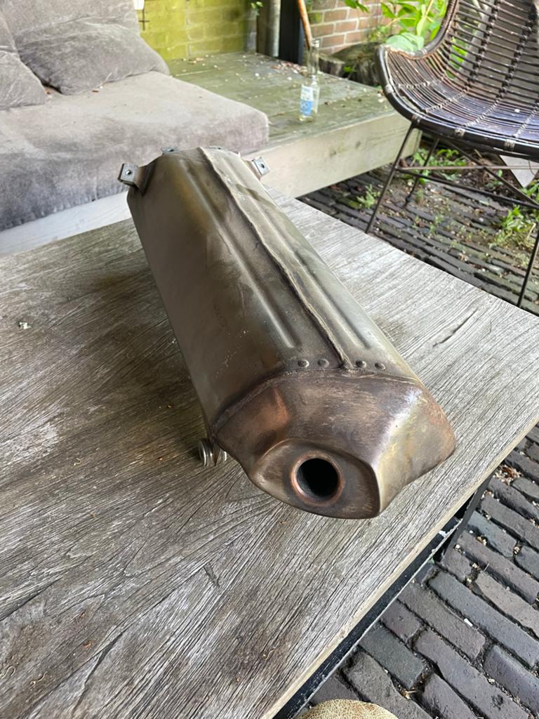 KTM Duke 690 Uitlaatdemper (origineel), Ophalen of Verzenden, Gebruikt