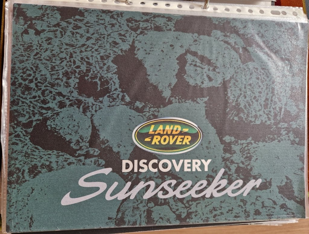 Folders Land Rover, Boeken, Ophalen of Verzenden, Zo goed als nieuw, Overige merken