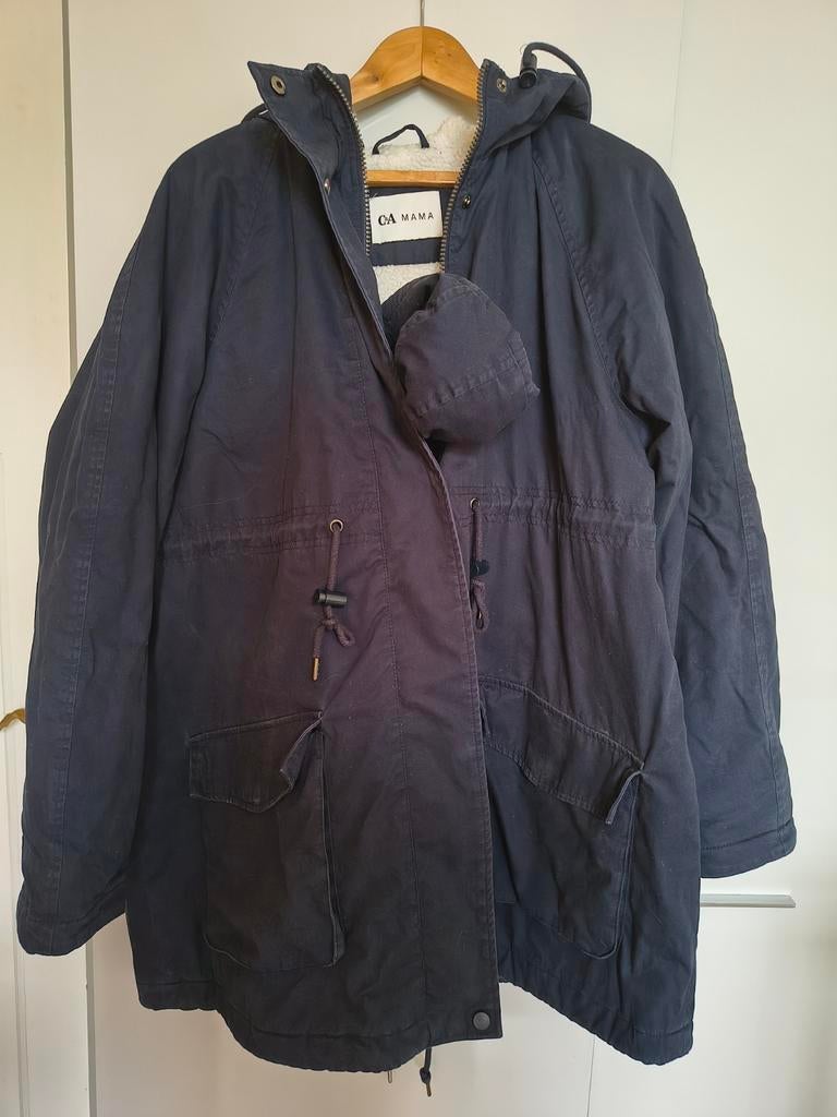 C&A Mama 3-in-1 Draagjas & Zwangerschapsjas - Donkerblauw, Kleding | Dames, Positiekleding, Blauw, Maat 46/48 (XL) of groter, Ophalen of Verzenden