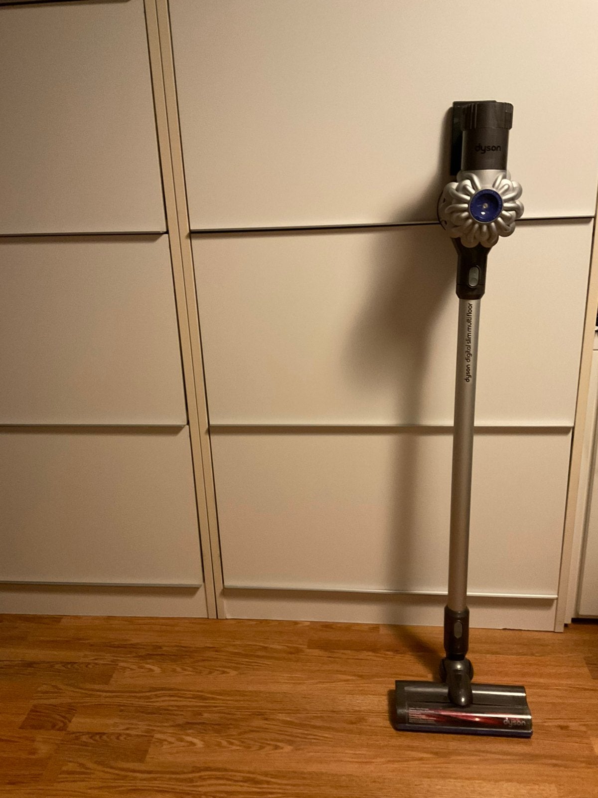 Dyson stofzuiger, Ophalen, Gebruikt