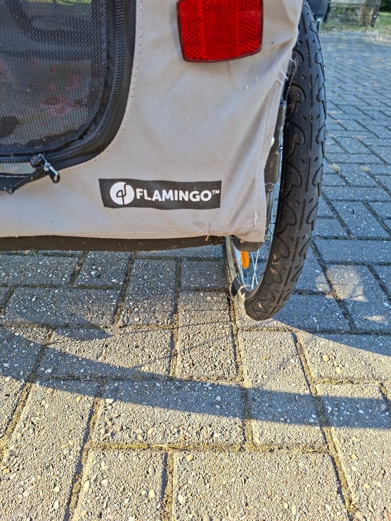 Flamingo fietskar (80  57  64 cm), Flamingo, Ophalen, Gebruikt, Hondenfietskar