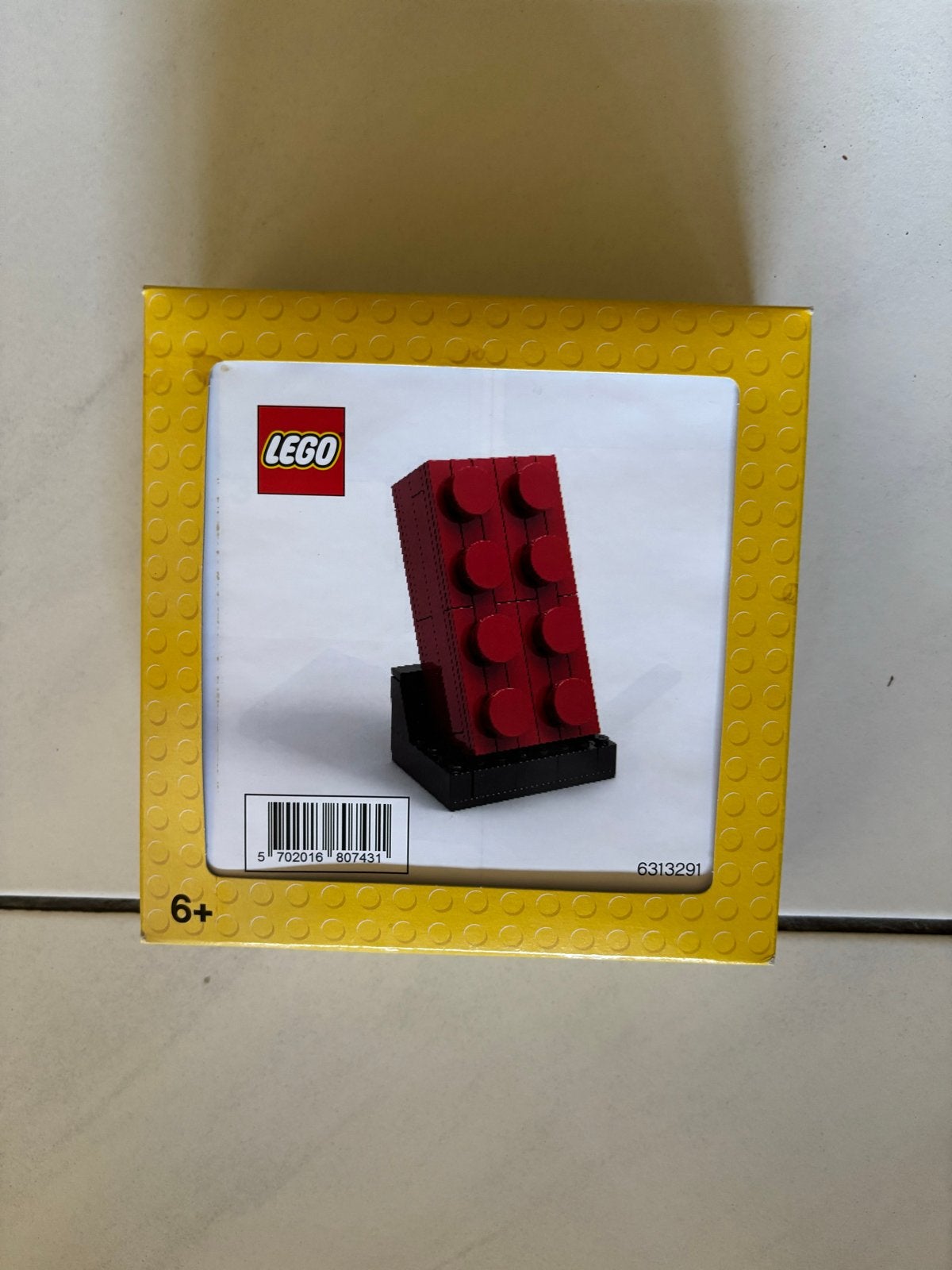 LEGO 6313291 Rode Steen Bouwset - Nieuw in Doos, Ophalen of Verzenden, Nieuw