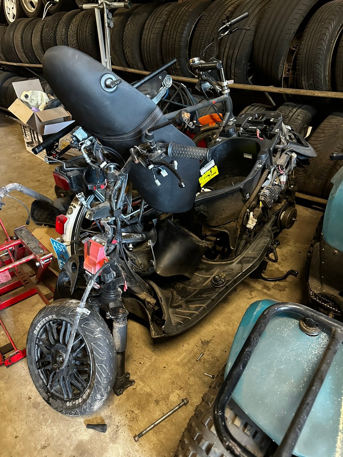 Zip iget 2021 brom, Ophalen, Gebruikt, Frame, Piaggio