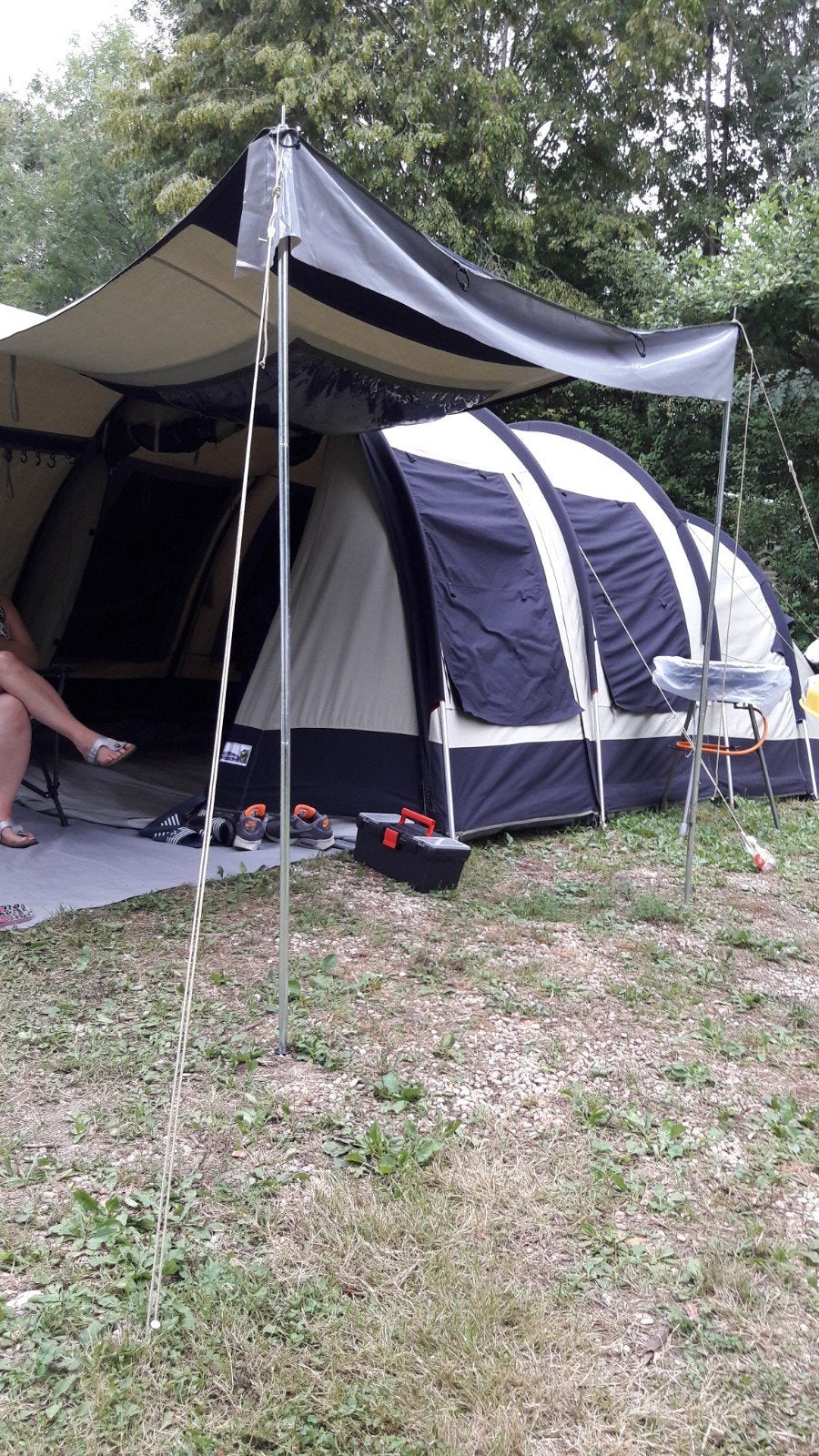 Colorado 4 DLX tunneltent - Ruime gezinstent, Ophalen of Verzenden, Gebruikt, Tot en met 4