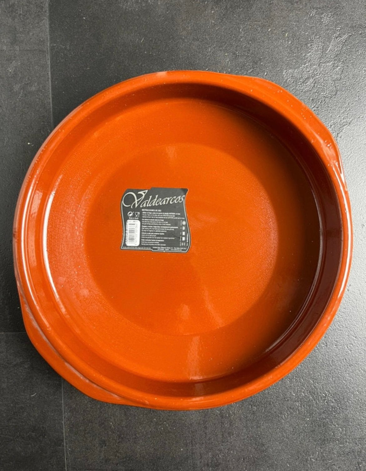 Valdearcos terracotta aardewerk schaal, Huis en Inrichting, Keuken | Potten en Pannen, Overige materialen, Overige typen, Nieuw