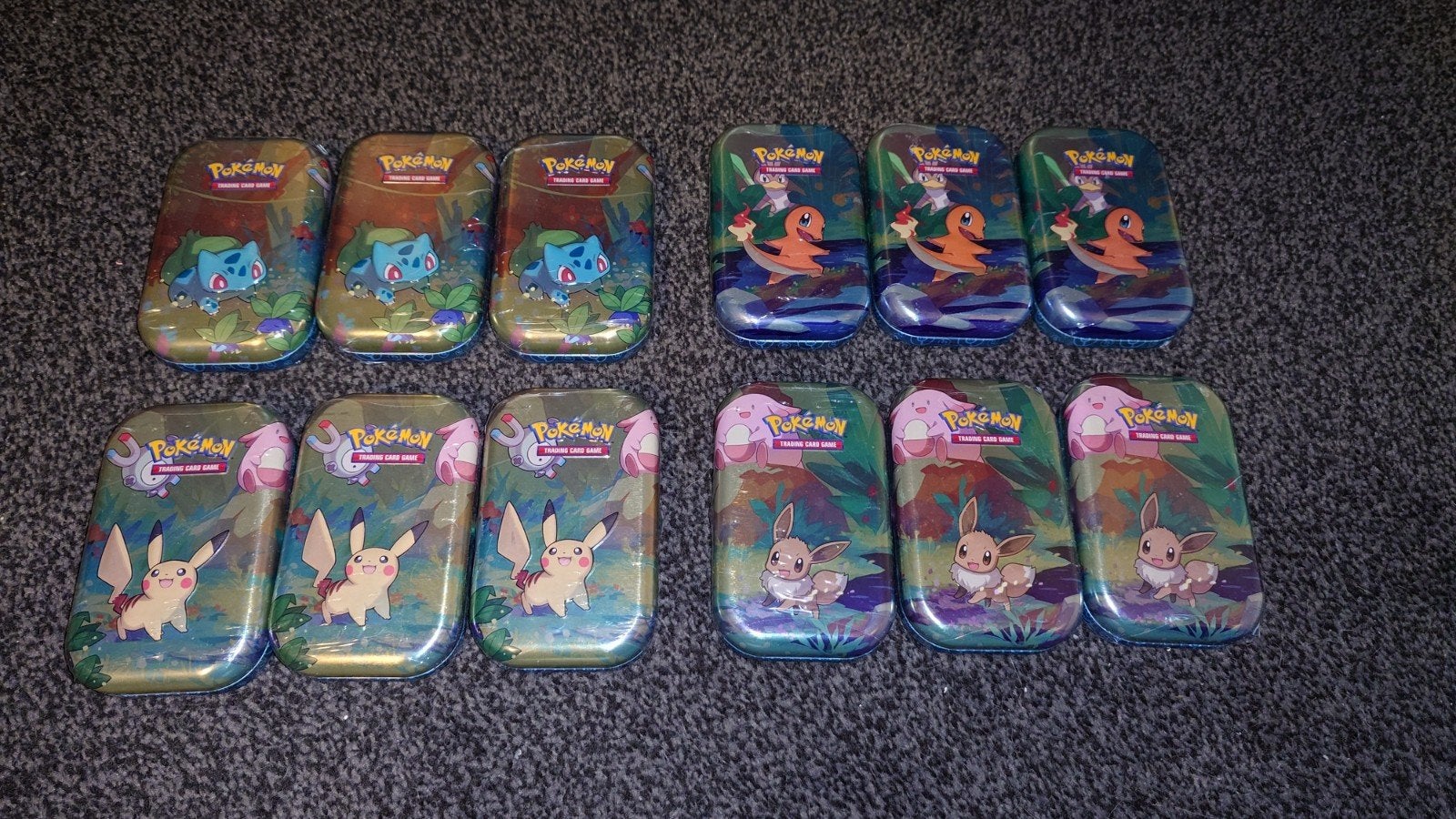 Pokemon Kanto Friends Mini Tins - 12 beschikbaar!, Hobby en Vrije tijd, Verzamelkaartspellen | Pokémon, Ophalen of Verzenden, Zo goed als nieuw
