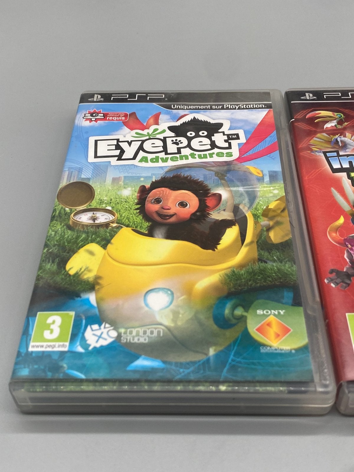 PSP bundel – EyePet Adventures & Invizimals The Lost Tribes, Avontuur en Actie, 1 speler, Ophalen of Verzenden, Www.sony.com