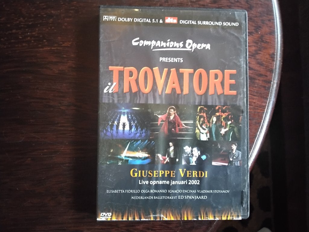 Il trovatore Giuseppe verdi live opname januari 2002, origin, Alle leeftijden, Nederlands, Ophalen of Verzenden, Zo goed als nieuw