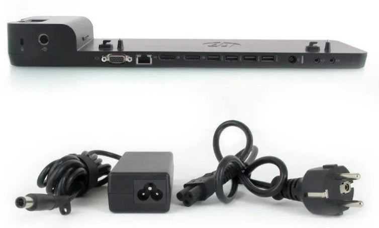 HP 90 Watt Adapter  incl. HP 2013 UltraSlim docking station, Hp, Ophalen of Verzenden, Zo goed als nieuw, Docking station