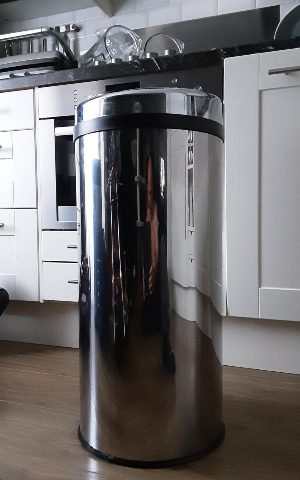 Automatische vuilnisbak prullenbak met sensor, Huis en Inrichting, Woonaccessoires | Prullenbakken, 30 tot 40 liter, Ophalen, 50 – 75