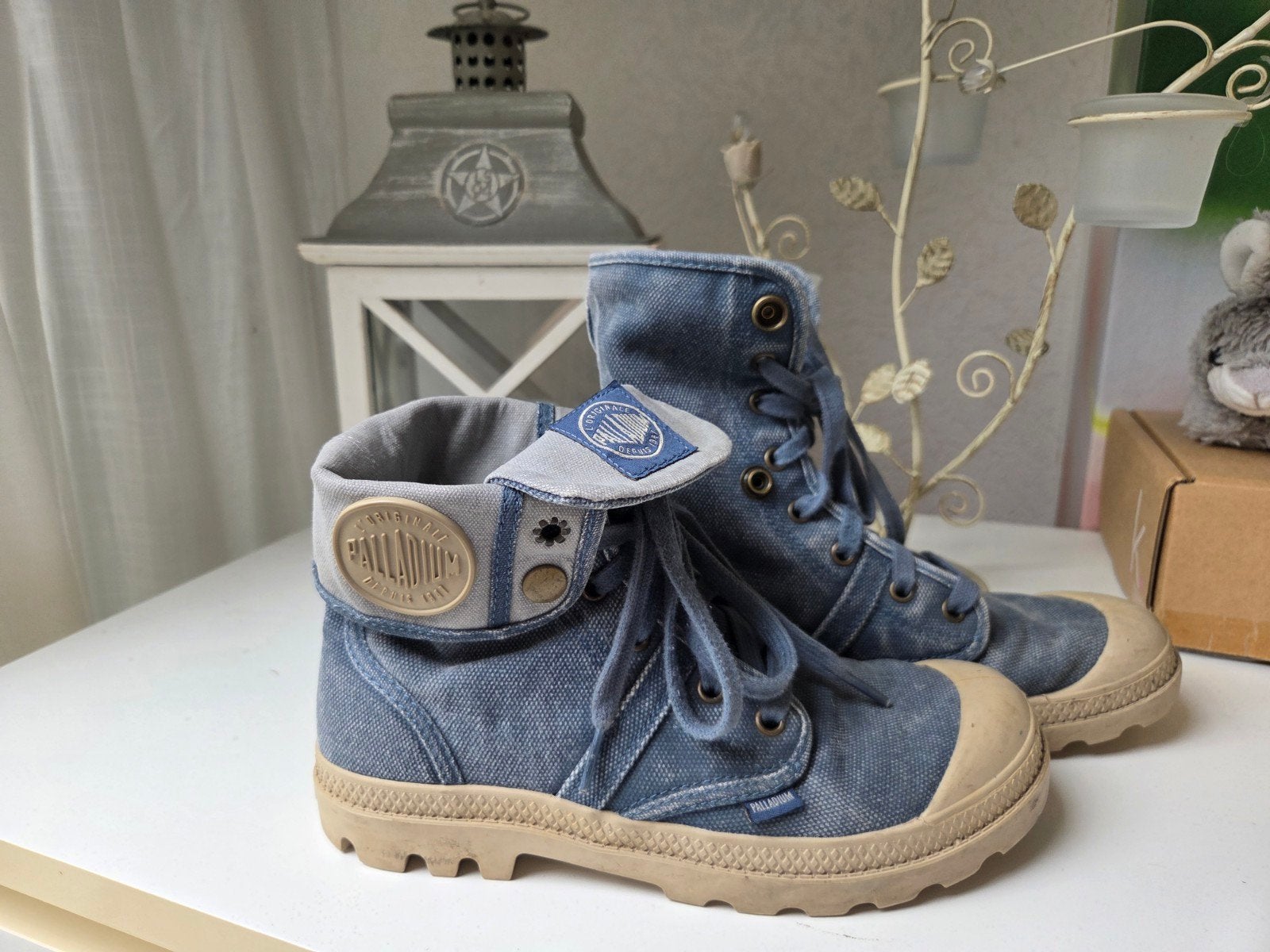 Palladium Pallabrouse Baggy schoenen mt 38, Palladium, Ophalen of Verzenden, Zo goed als nieuw, Lage of Enkellaarzen