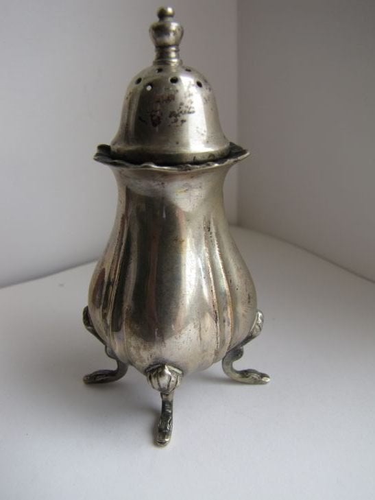 Peper strooier, Verzenden, Zilver
