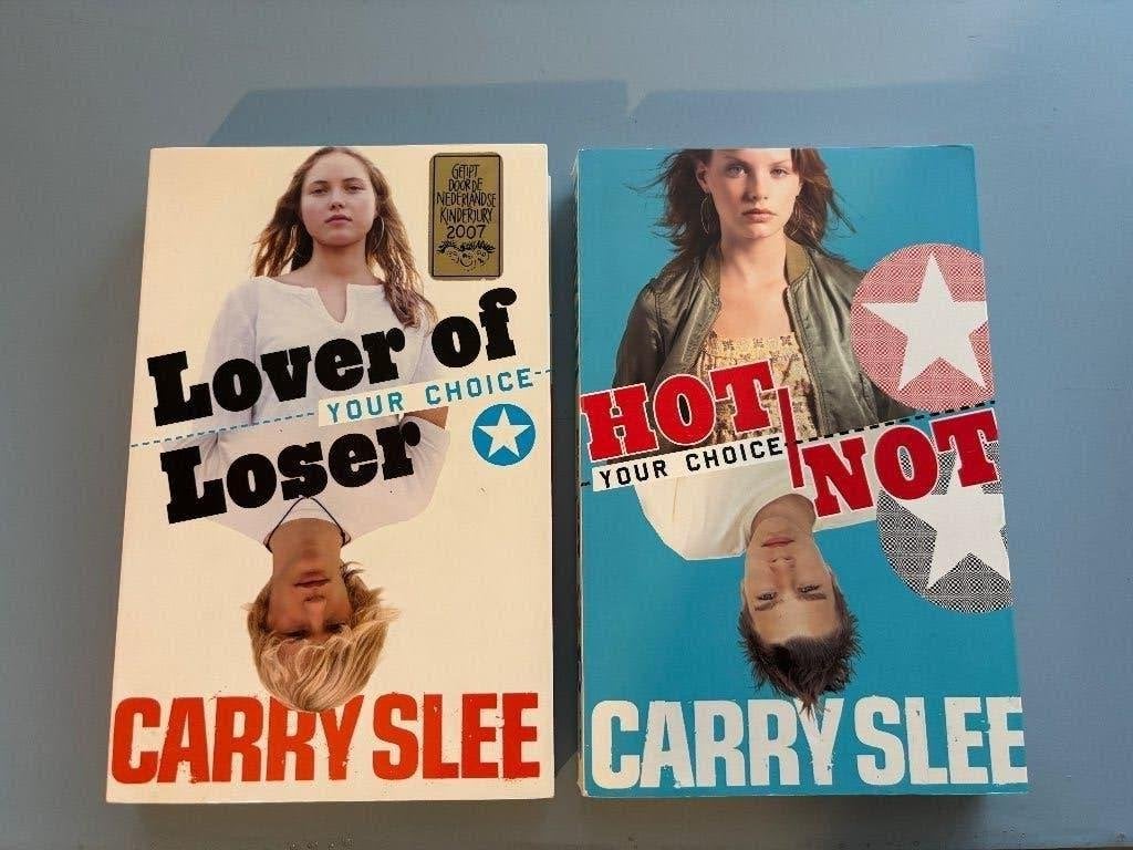 Carry Slee your choice Lover of Loser Hot or Not  (12+), Ophalen, Zo goed als nieuw, Carry Slee