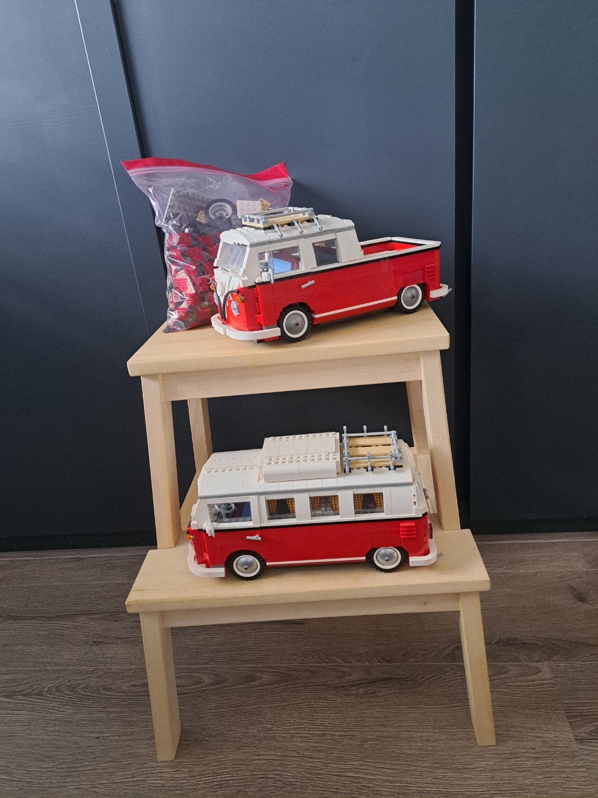 Lego Creator VW Camper & Mini + VW pickup, Ophalen of Verzenden, Zo goed als nieuw