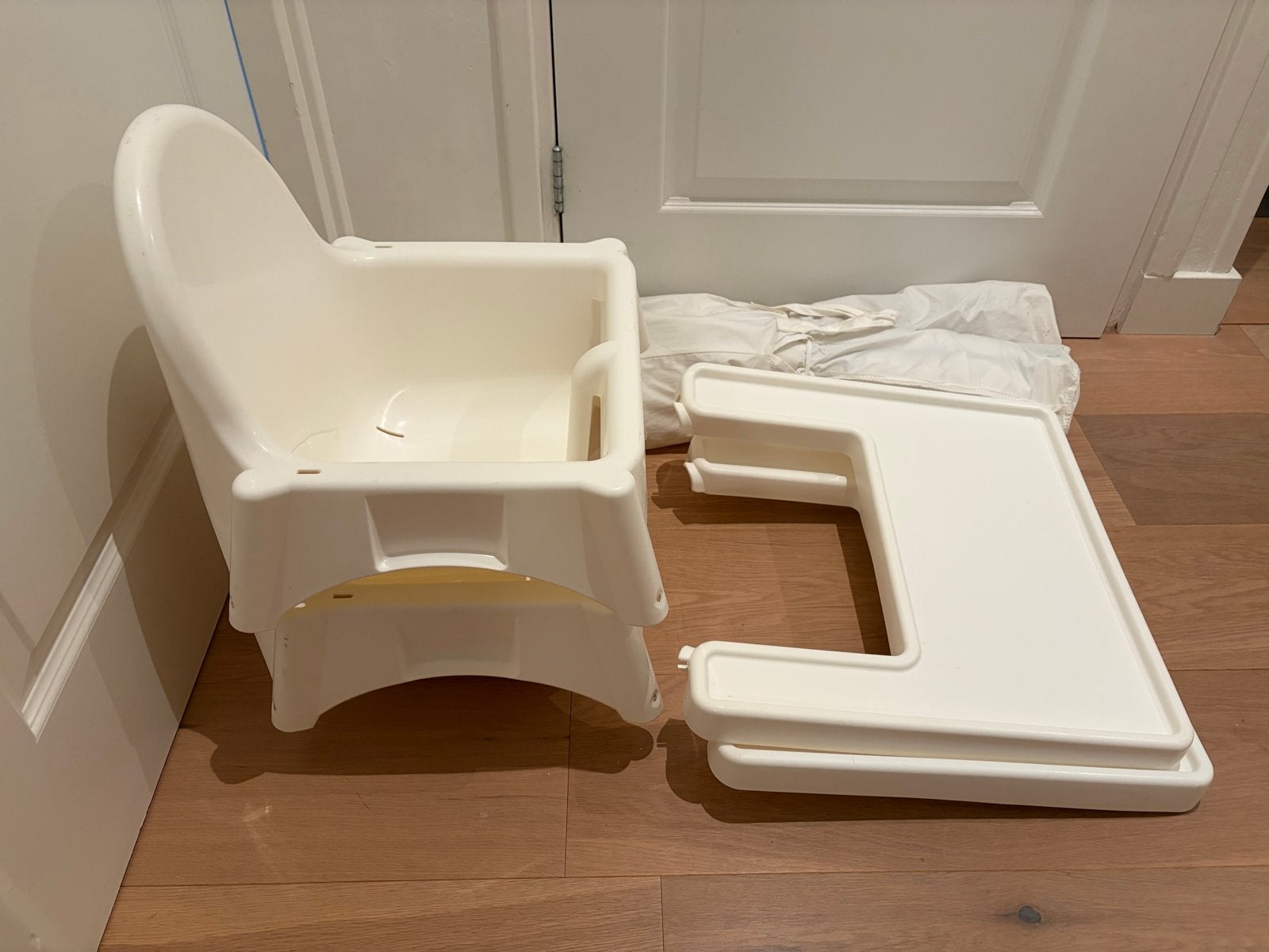 2x IKEA Antilop kinderstoel met eetblad (ook per stuk 8 Eur), Ophalen, Gebruikt, Overige typen, Afneembaar eetblad
