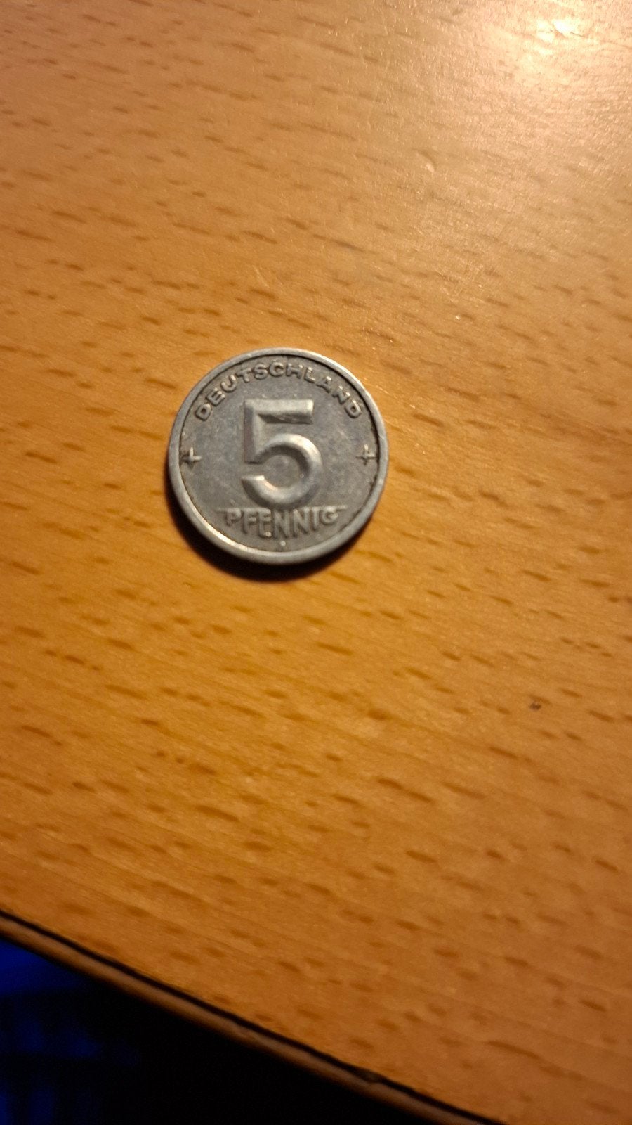 5 Pfennig munt uit 1949 - DDR, Ophalen of Verzenden, Duitsland, Losse munt