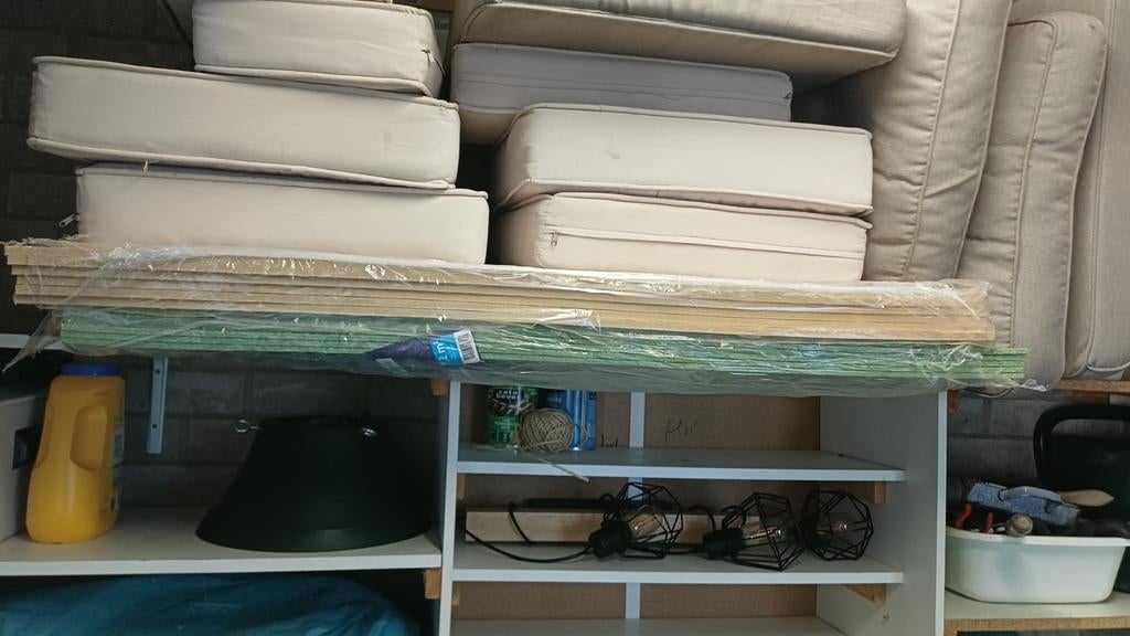 Restant ondervloerplaten voor laminaat of parket, Ophalen, Overige materialen, 30 cm of meer, 50 tot 150 cm