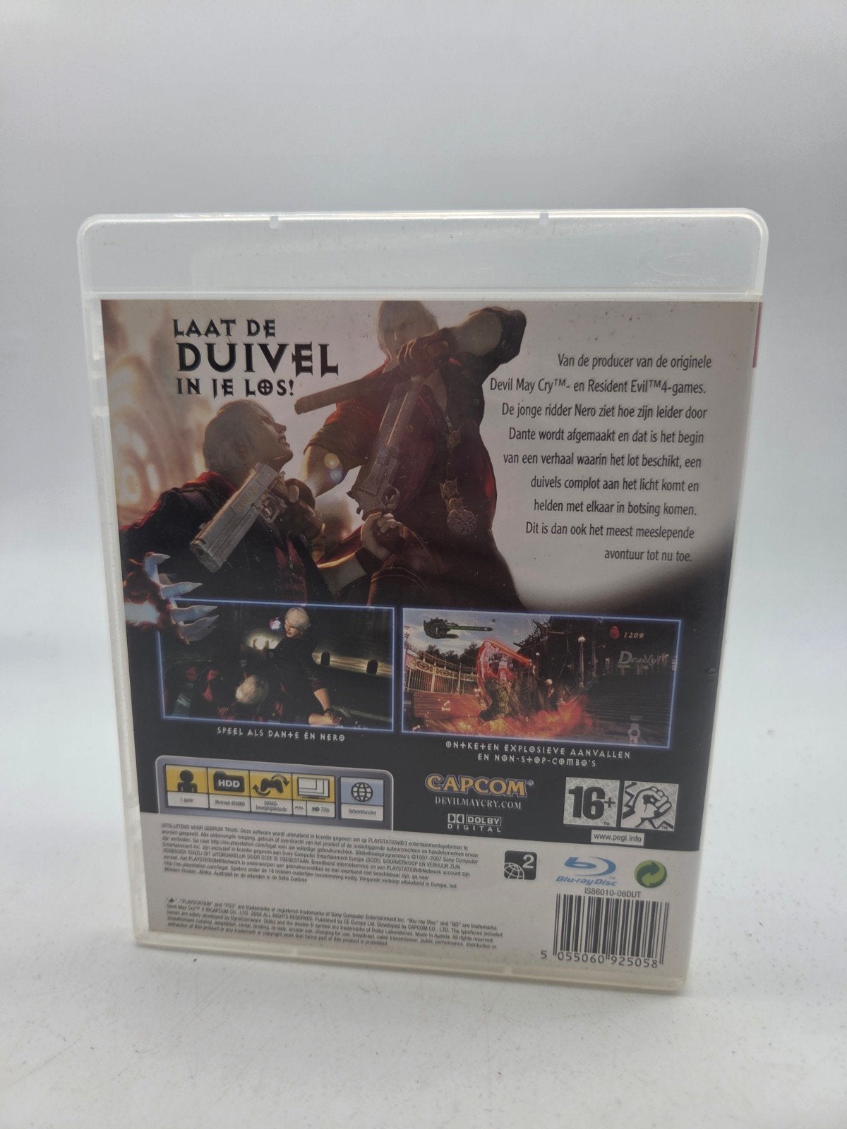 Devil May Cry 4 - PlayStation 3 (PS3), Avontuur en Actie, Support@capcom.com, 1 speler, Capcom Co., Ltd., 3-1-3 Uchihiranomachi, Chuo-ku, Osaka 540-0026, Japan