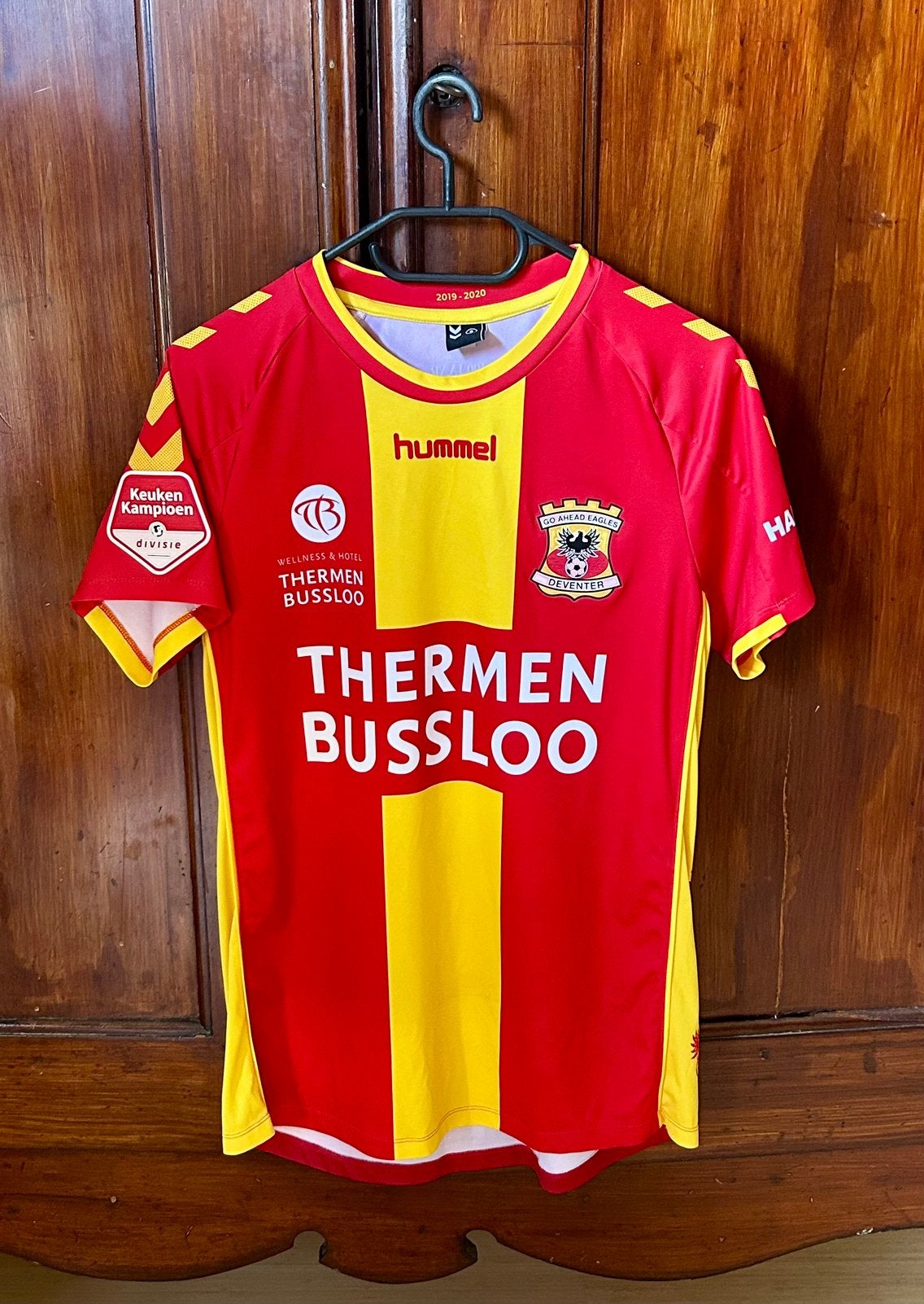 Matchworn shirt Go Ahead Eagles, Ophalen of Verzenden, Zo goed als nieuw, Overige binnenlandse clubs, Shirt