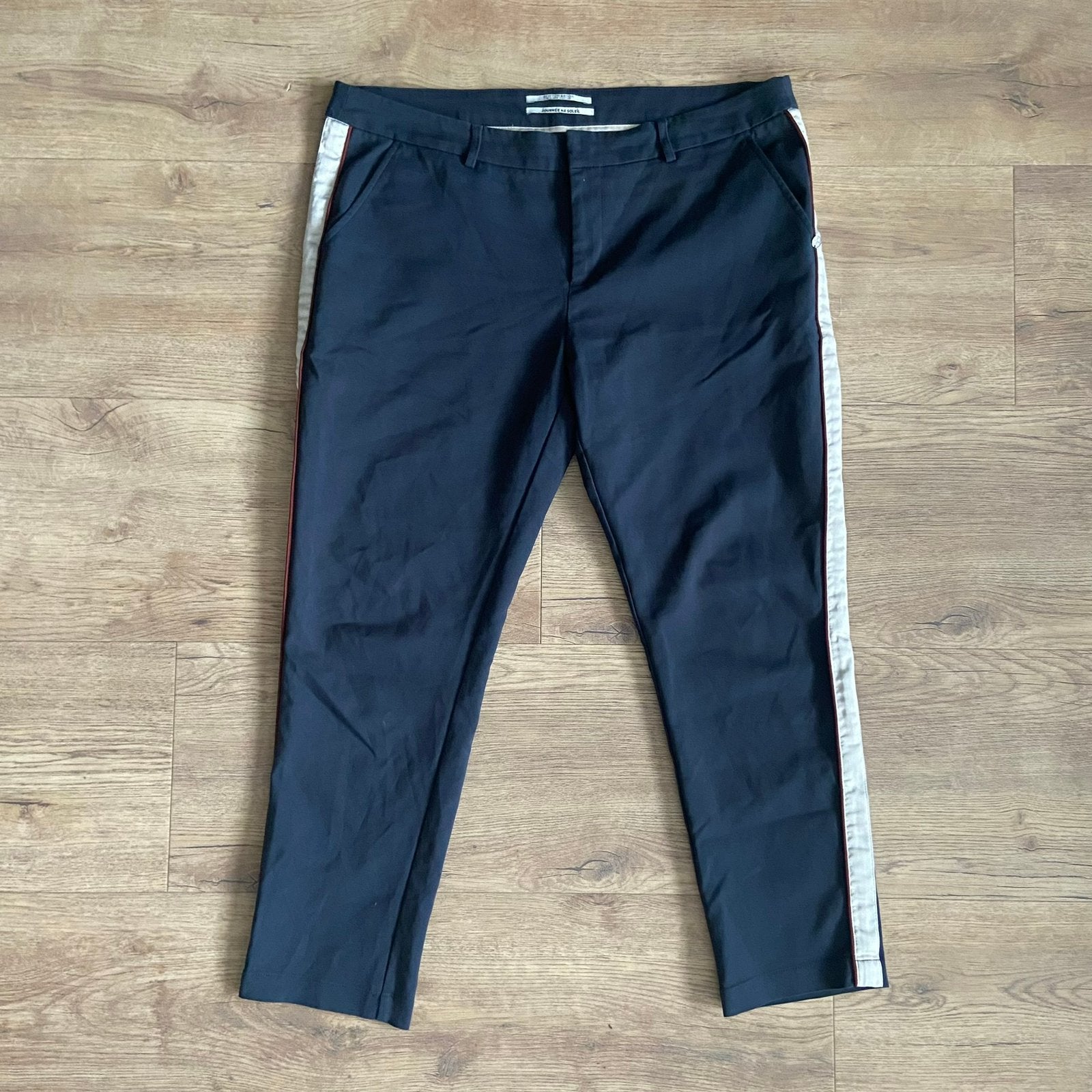 Scotch & Soda Maison Scotch dames Broek Maat 46, Blauw, Maat 46/48 (XL) of groter, Scotch & Soda, Ophalen of Verzenden