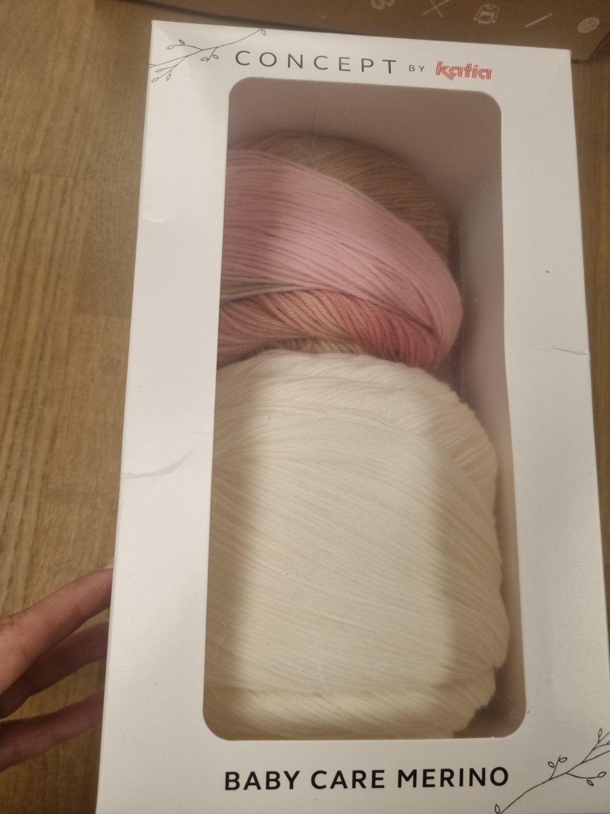 Katia Concept Baby Care Merino wol + patroon dekentje, Hobby en Vrije tijd, Breien en Haken, Ophalen of Verzenden
