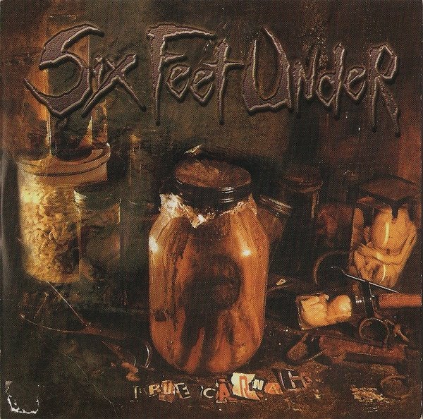 SIX FEET UNDER - true carnage CD MAXI cardsleeve promo, Gebruikt, Death metal, Ophalen of Verzenden, Promo