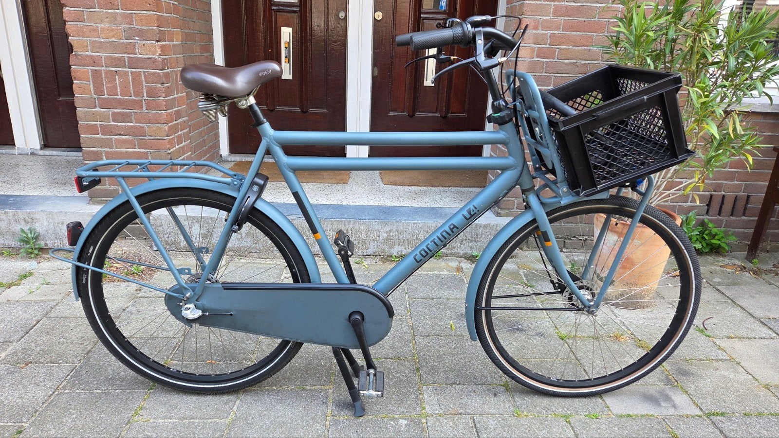 Cortina U4 Solid herenfiets | 65 cm | 3 versnellingen, Overige merken, Gebruikt, Versnellingen, Ophalen of Verzenden