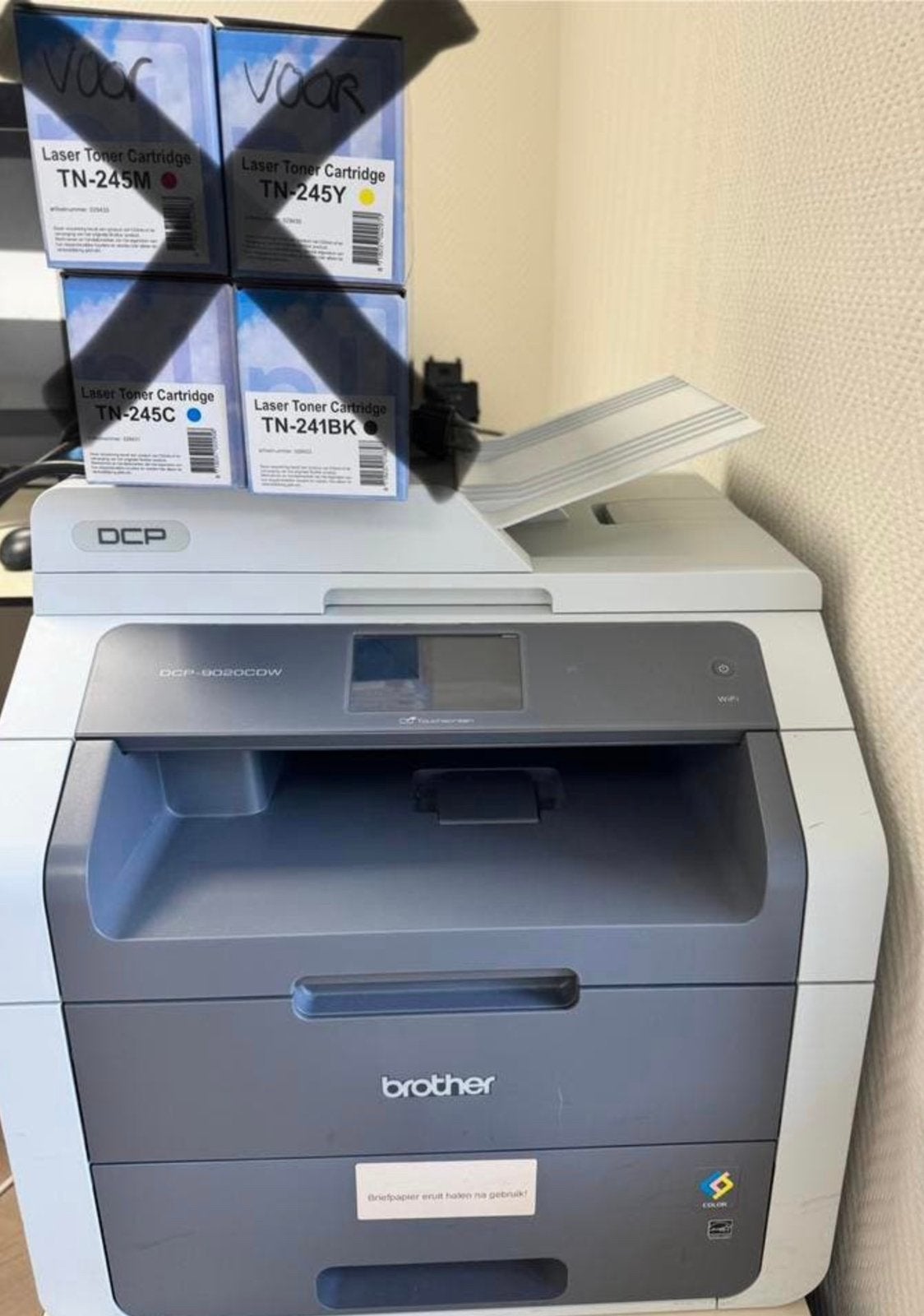 Brother DCP-9020, Ophalen, Gebruikt