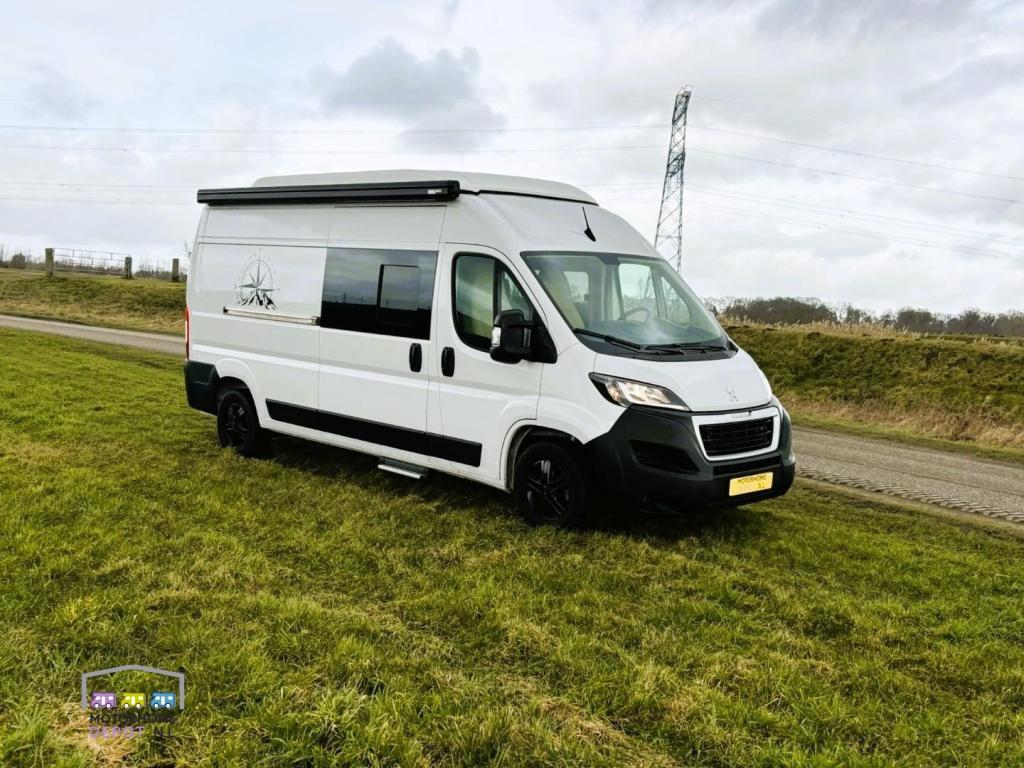 Peugeot Boxer 600, Chemisch toilet, Buscamper of Camperbus, Luifel, Bedrijf
