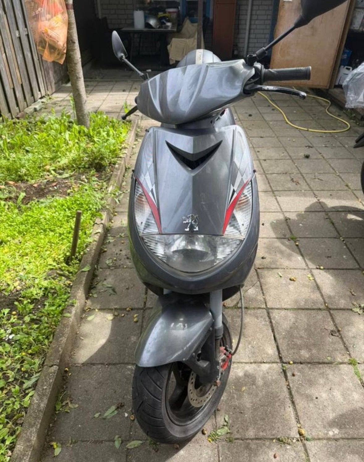 Vivacity 50 cc blauw kenteken, Ophalen, Zo goed als nieuw, Tweetakt, Vivacity