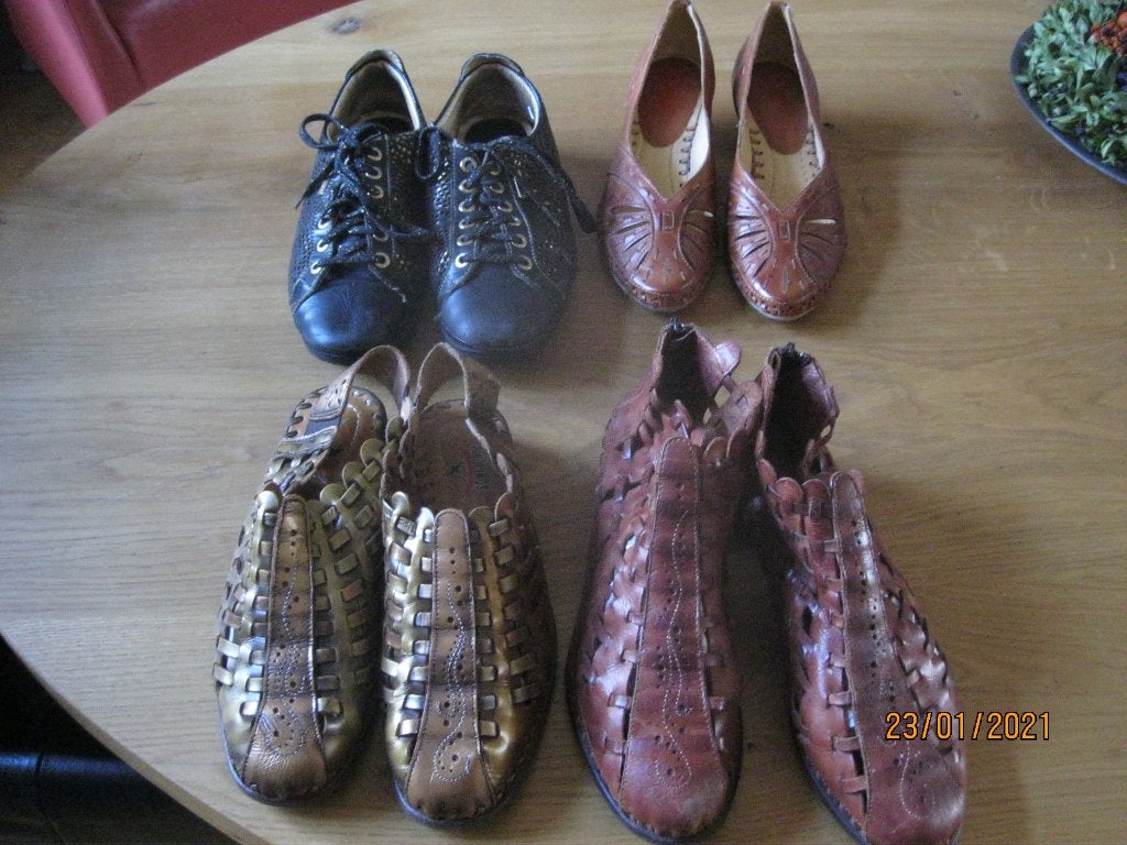 Pikolinos leren schoenen+ laarzen:mt 37, 38,40, Pumps, Bruin, Ophalen of Verzenden, Zo goed als nieuw