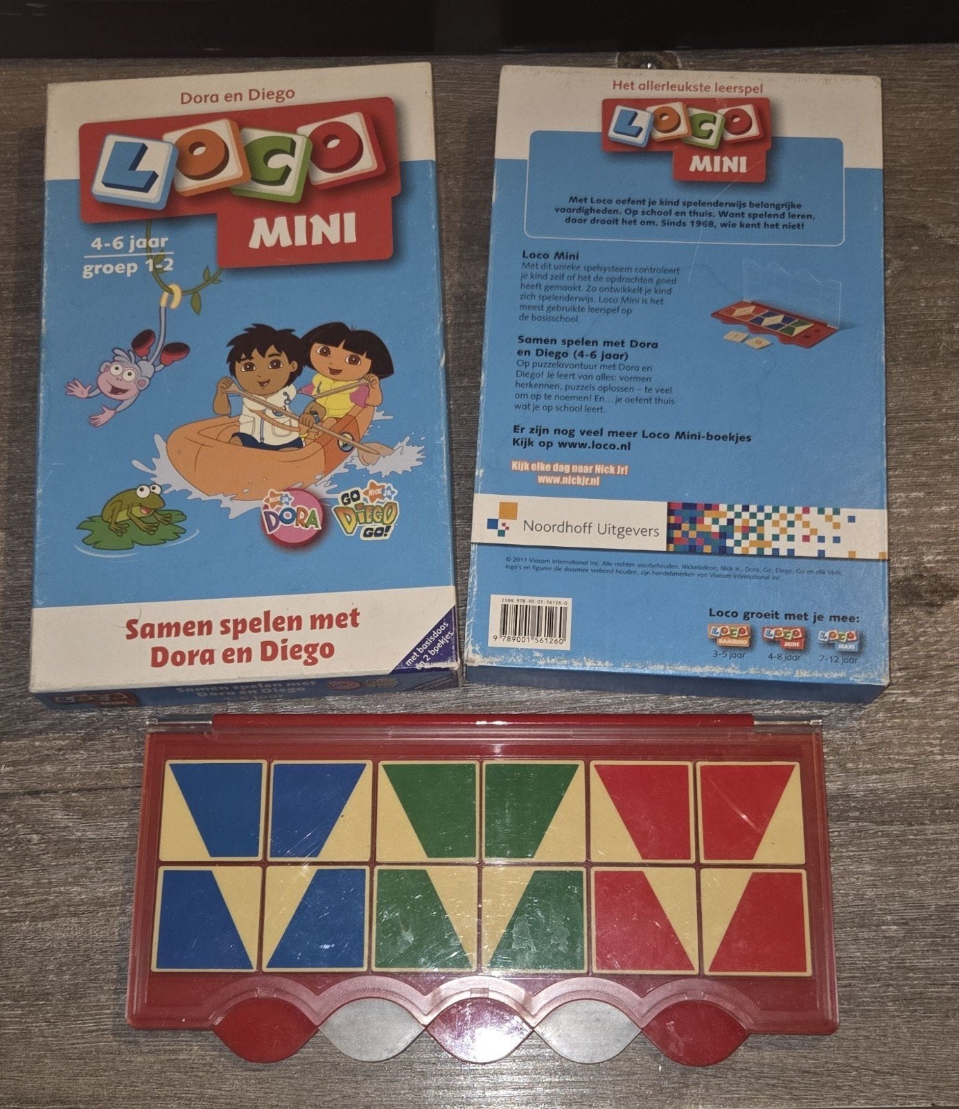 Loco Mini: Samen Spelen met Dora en Diego (4-6 jaar), Ophalen of Verzenden, Gebruikt, Puzzelen