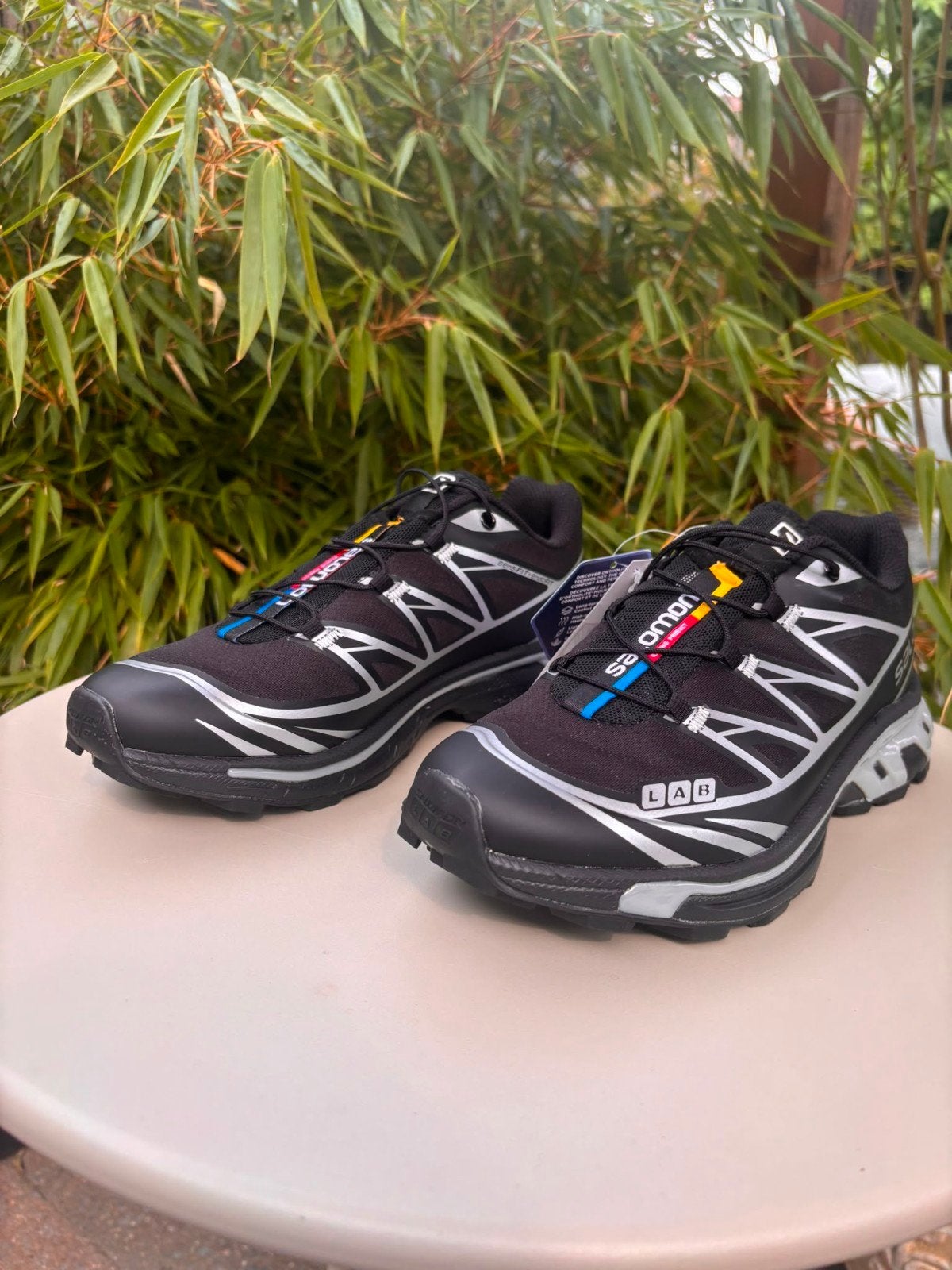 Nieuw_Salomon XT-6 Advanced Sneakers Zwart/Wit Maat 39 1/3, Ophalen of Verzenden, Nieuw