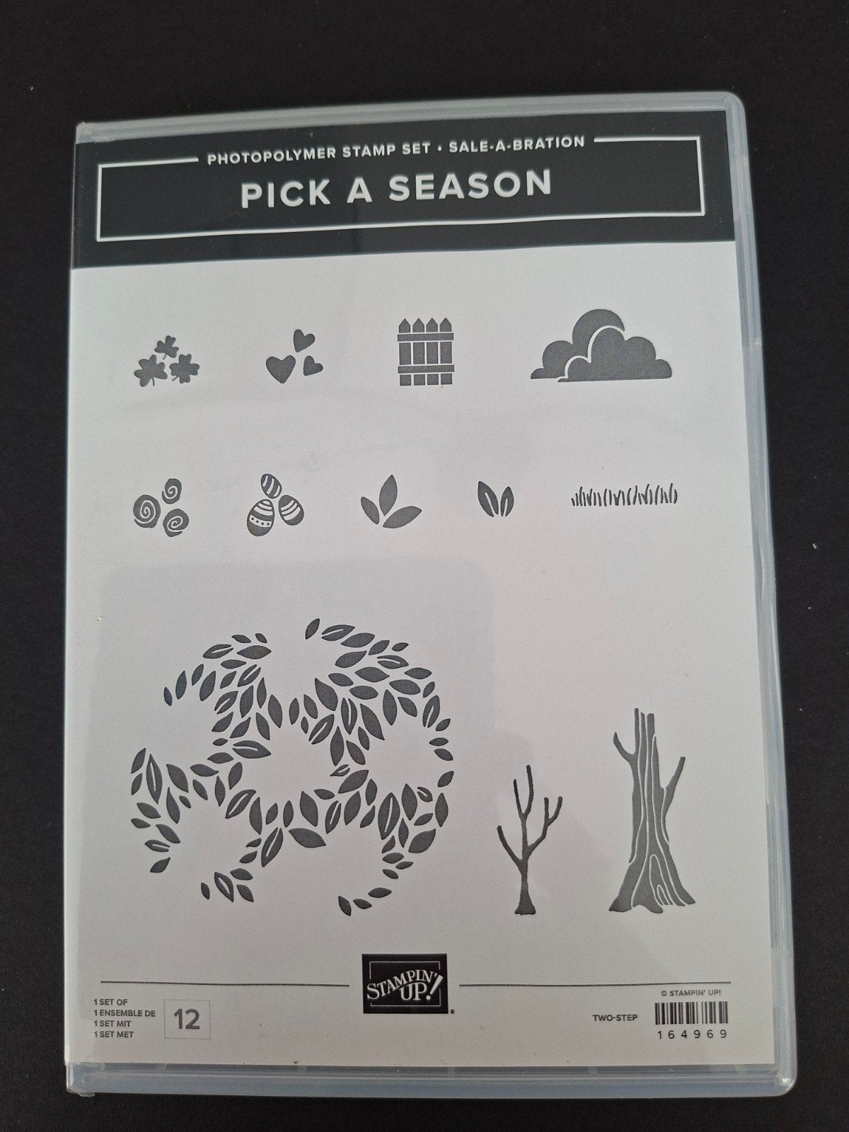 Stampin' Up! Pick a Season Clearstamp Set, Ophalen of Verzenden, Nieuw, Clearstamp