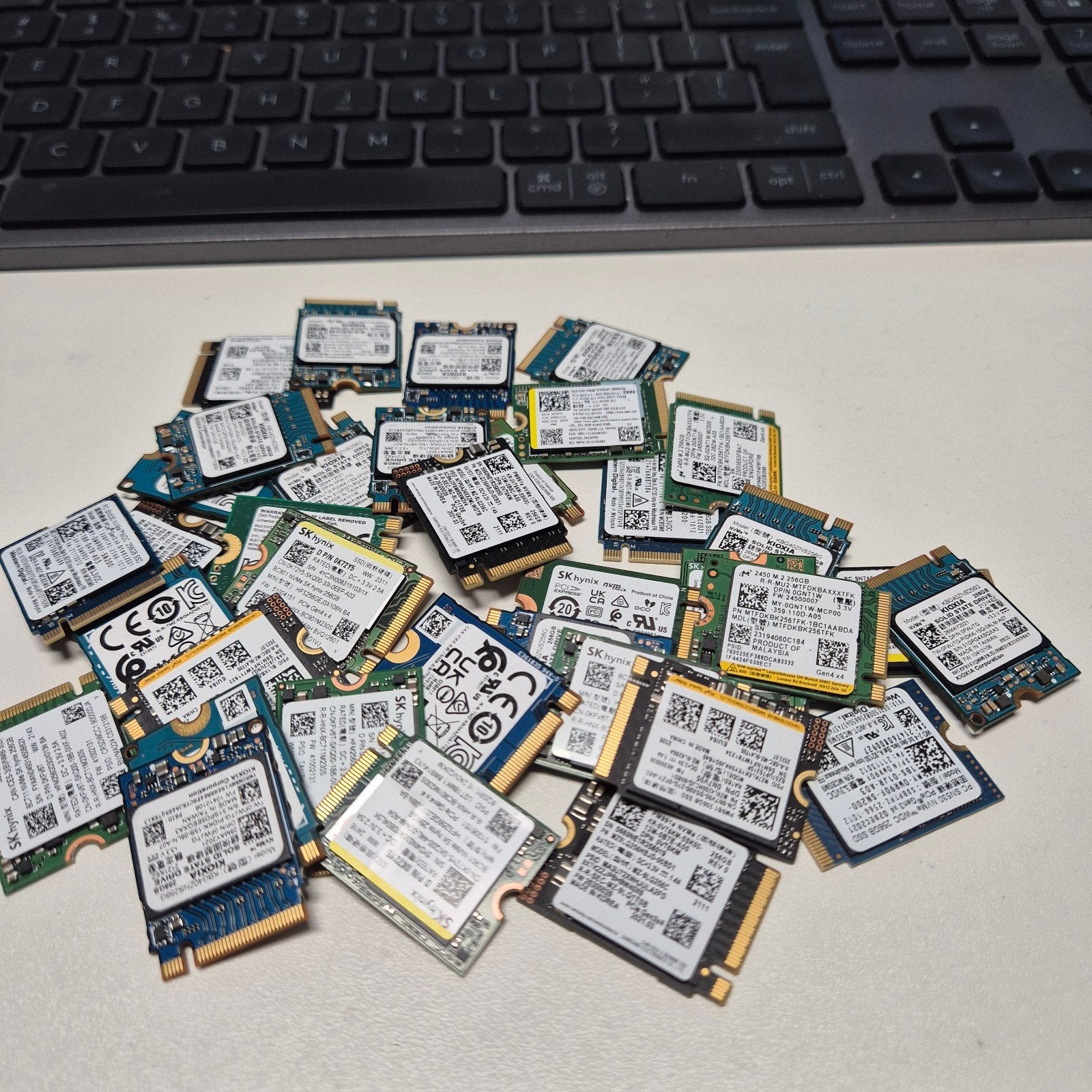 Diverse A Merken 256GB Nvme SSD 2230, Gebruikt, 256GB, Verzenden, SSD