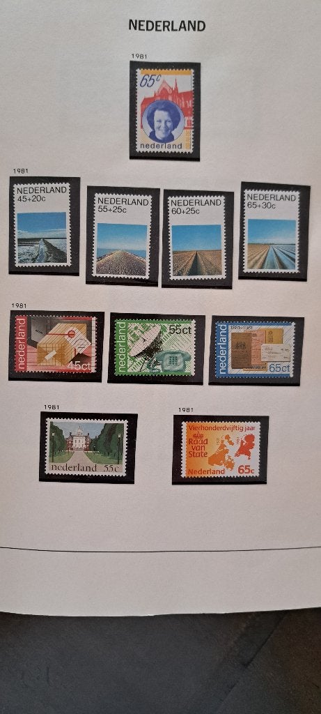 Davo album met Nederland II, 1981/2004 postfris, Ophalen of Verzenden, Nederland