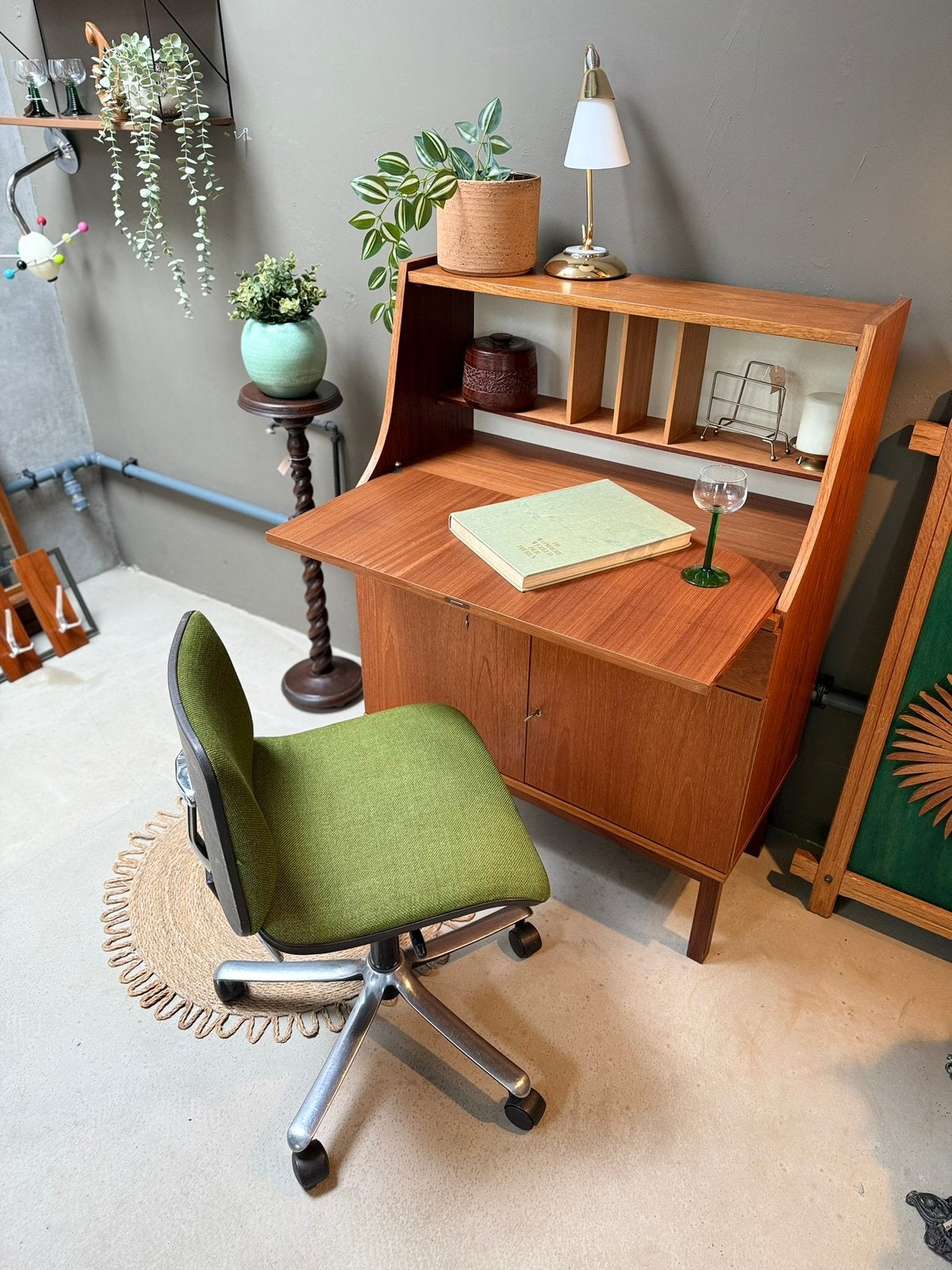 Vintage kast / secretaire, Ophalen, Gebruikt, Q, Q