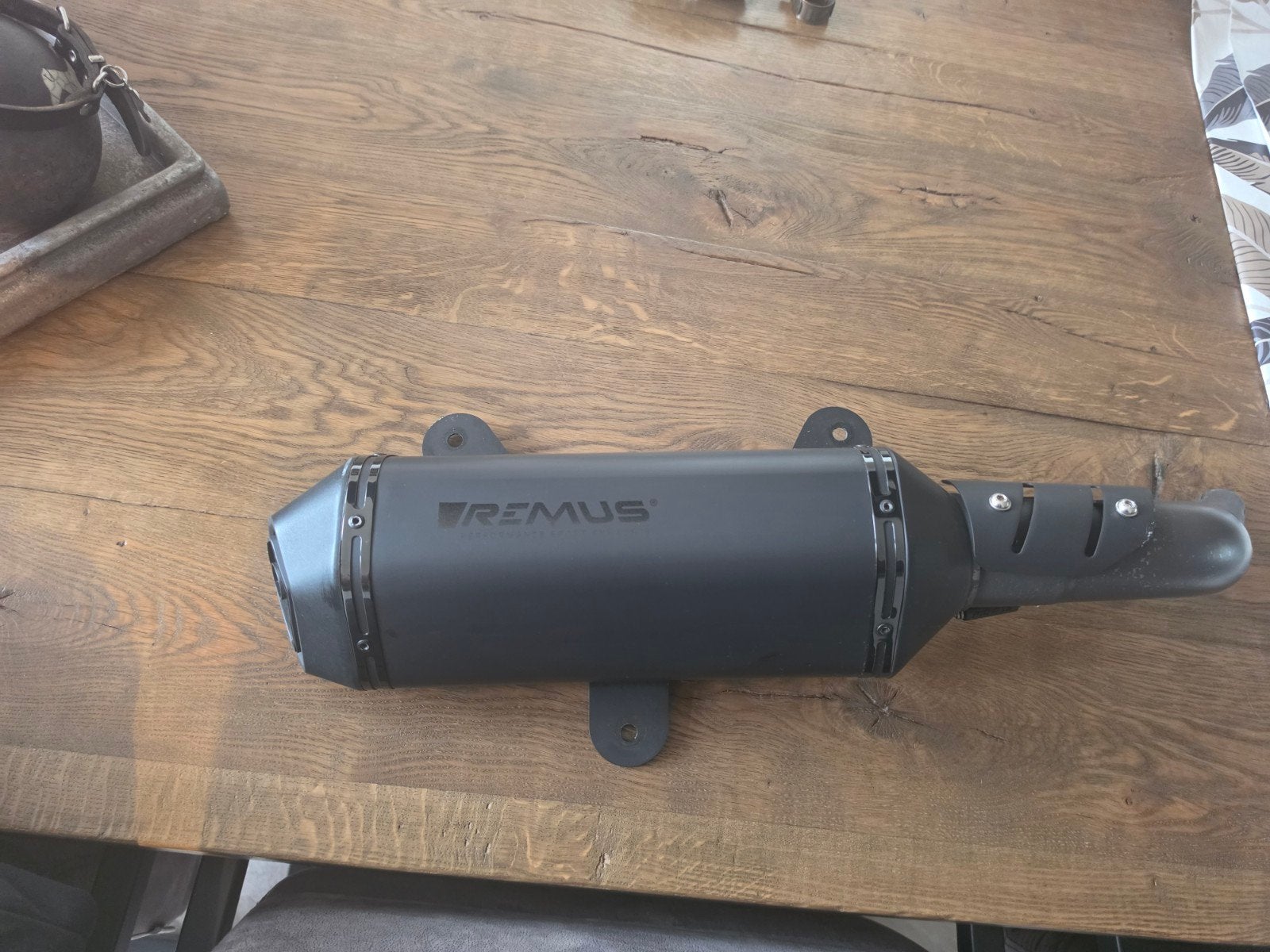 Vespa gts 300 Racing Uitlaat REMUS "NOTTE" Black Edition, Ophalen of Verzenden, Zo goed als nieuw, Uitlaat, Vespa