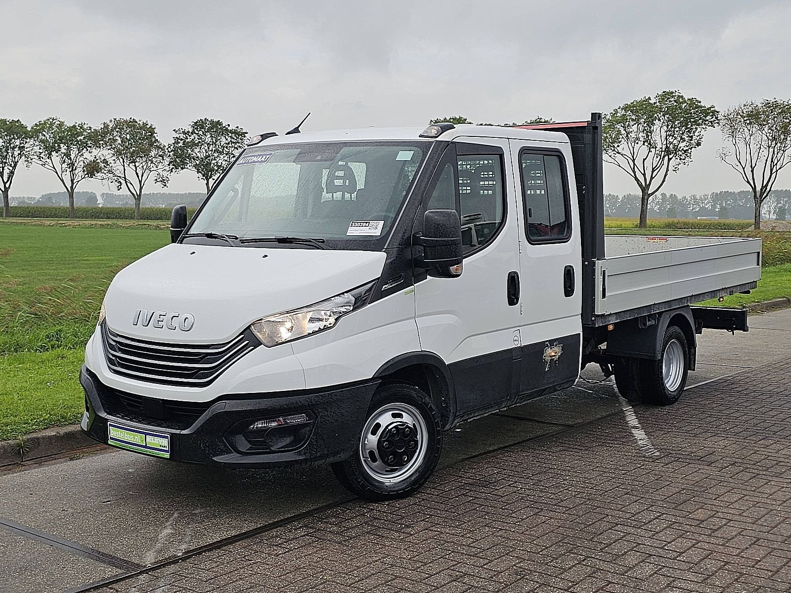 IVECO DAILY 35C14 dub.cab open-laadbak, Automaat, 136 pk, Gebruikt, Euro 6