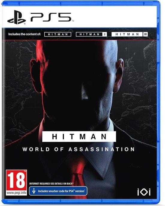 Hitman World of Assassination PS5 (incl. Hitman 1, 2, 3), Online, Vanaf 18 jaar, Shooter, 1 speler