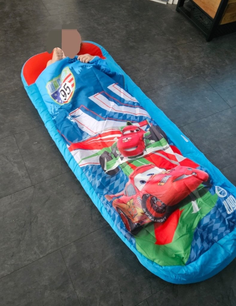 Slaapzak + luchtbed in 1 - ReadyBed - Cars, Ophalen, Gebruikt