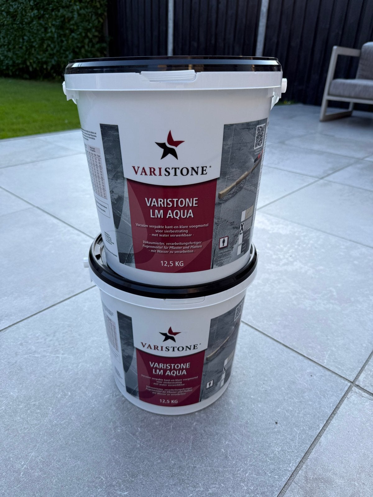 Varistone LM Aqua voegmortel - zilvergrijs (12,5 kg) en 10kg, Ophalen, Nieuw, Overige materialen, Overige typen