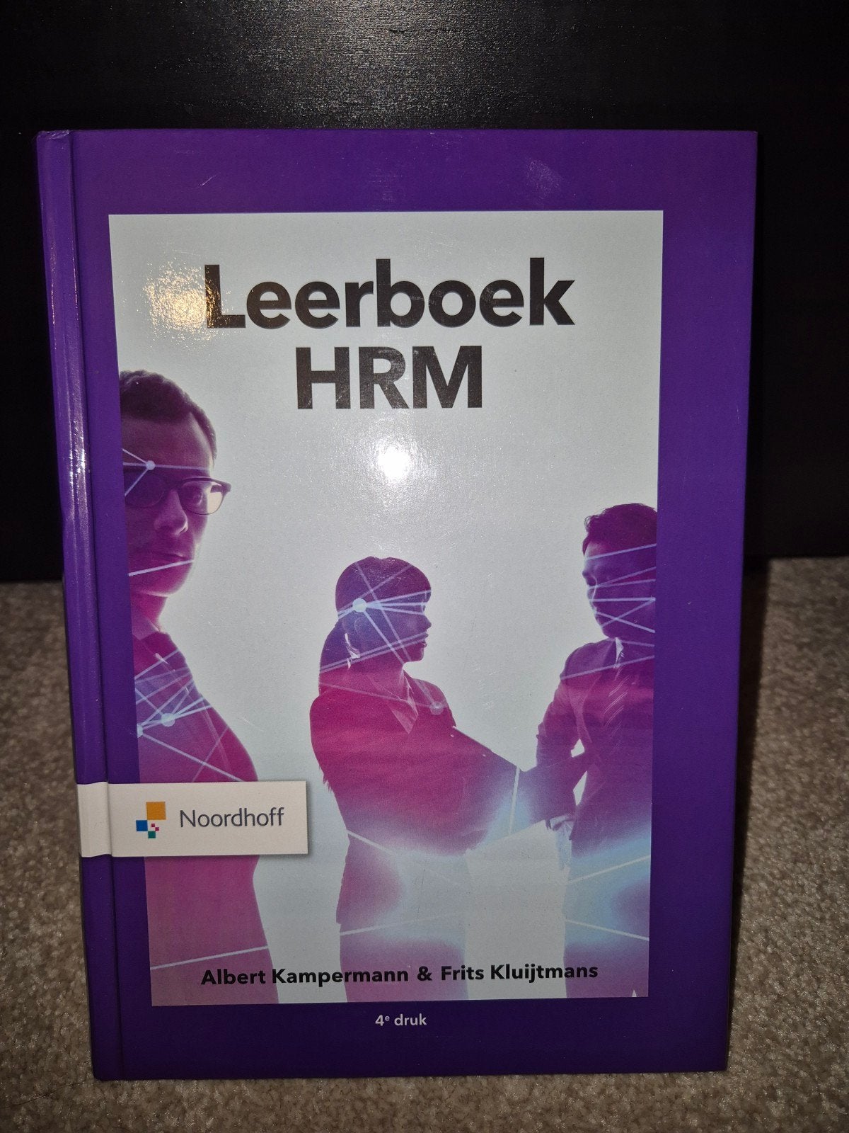 Leerboek HRM - Albert Kampermann & Frits Kluijtmans, Boeken, Studieboeken en Cursussen, Albert Kampermann & Frits Kluijtmans, Zo goed als nieuw