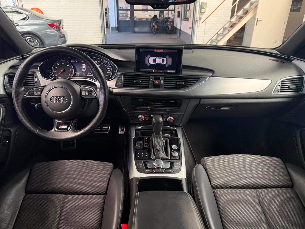 Audi A6 Limousine 1.8 TFSI ultra Automatic Sport Edition |3x, Auto's, Leder en Stof, Zwart, Bedrijf, 1600 kg